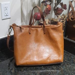 Madewell Zip-Top Medium Transport Tote